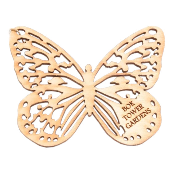Wood Ornament Butterfly #1