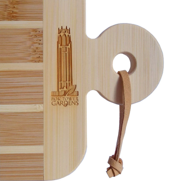 Bamboo Paddle-Shaped Cutting & Serving Board