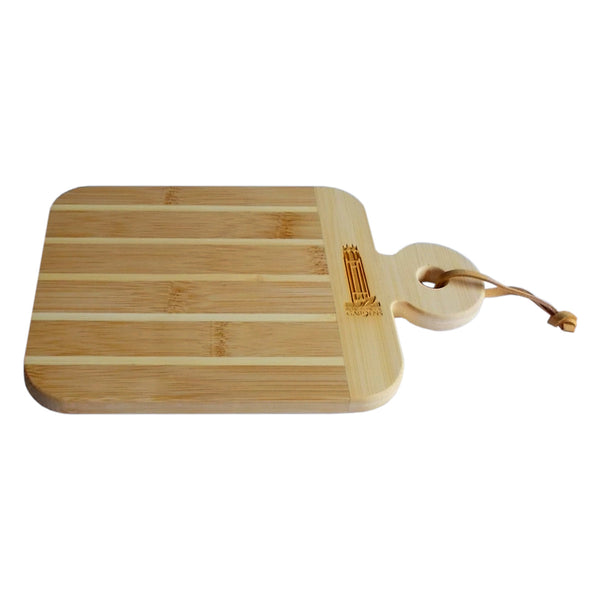 Bamboo Paddle-Shaped Cutting & Serving Board