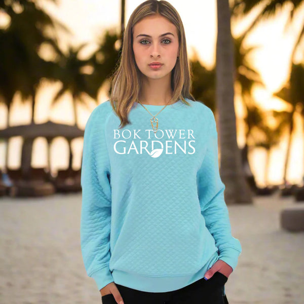 Ladies Long-Sleeve Bok Tower Crew Shirt