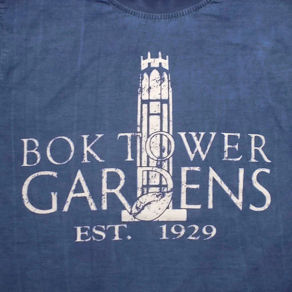 Distressed Bok Tower Logo Unisex Tee Shirt