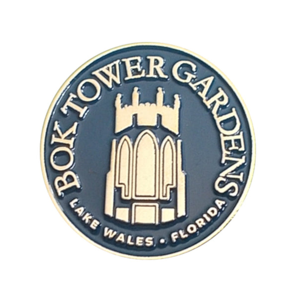 Hat & Lapel Pin - Bok Tower Gardens Round
