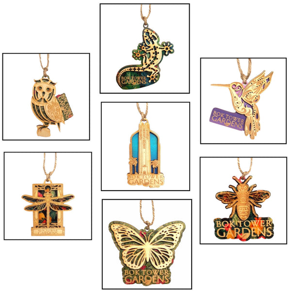Bok Tower Wood Ornament Collection