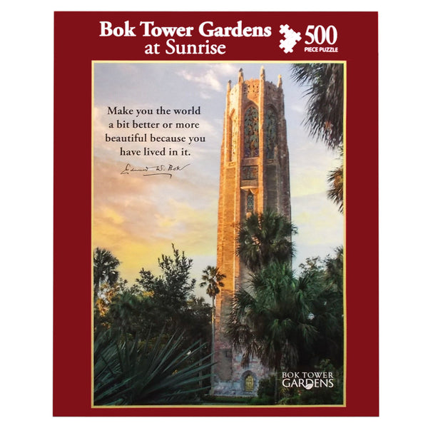 Jigsaw Puzzle - 500 Piece Bok Tower Gardens at Sunrise