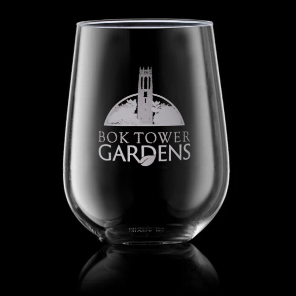 Stemless Wine Glass - Bok Tower Gardens