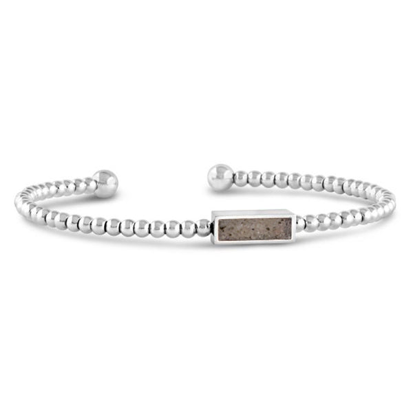 Dune Bar Beaded Cuff Bracelet