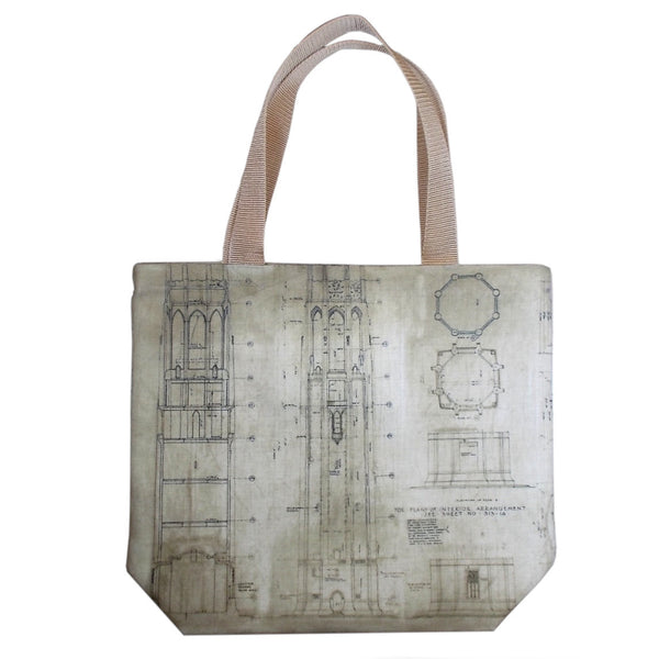 Architectural Plans Tote Bag