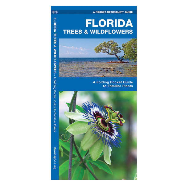 Florida Trees & Wildflowers Folding Pocket Guide