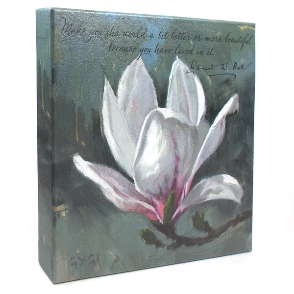 Magnolia Gallery-Wrapped Giclée Canvas