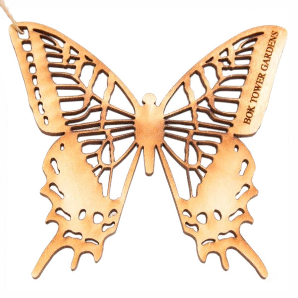 Wood Ornament Butterfly #2